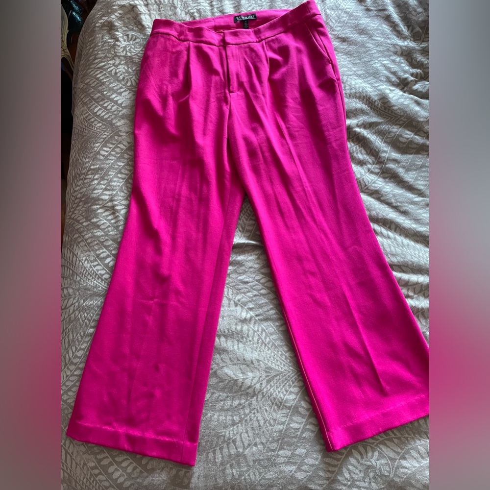 Eloquii Women’s Bright Pink Pants
